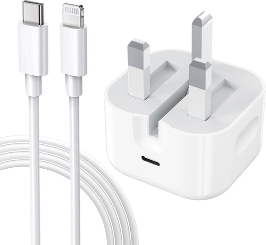 20W USB-C Power Adapter USB-C to Lightning Cable