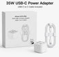 35W USB-C Power Adapter USB-C to C Cable
