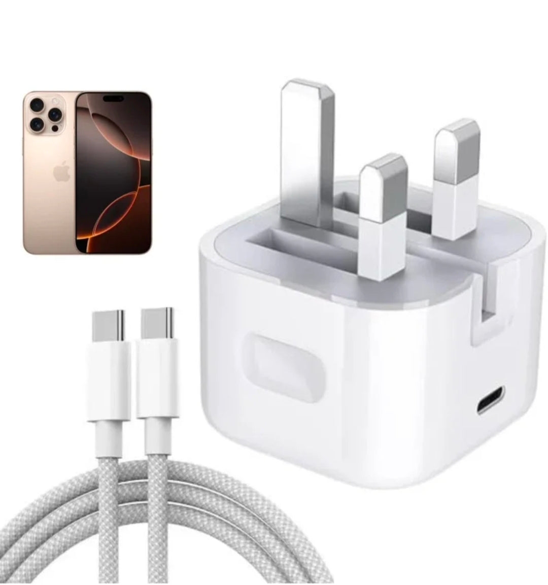 35W USB-C Power Adapter USB-C to C Cable