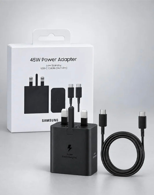 45W Power Adapter
Low Standby USB-C Cable (5A/1.8m)