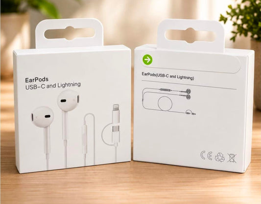 EarPods
USB-C and Lightning