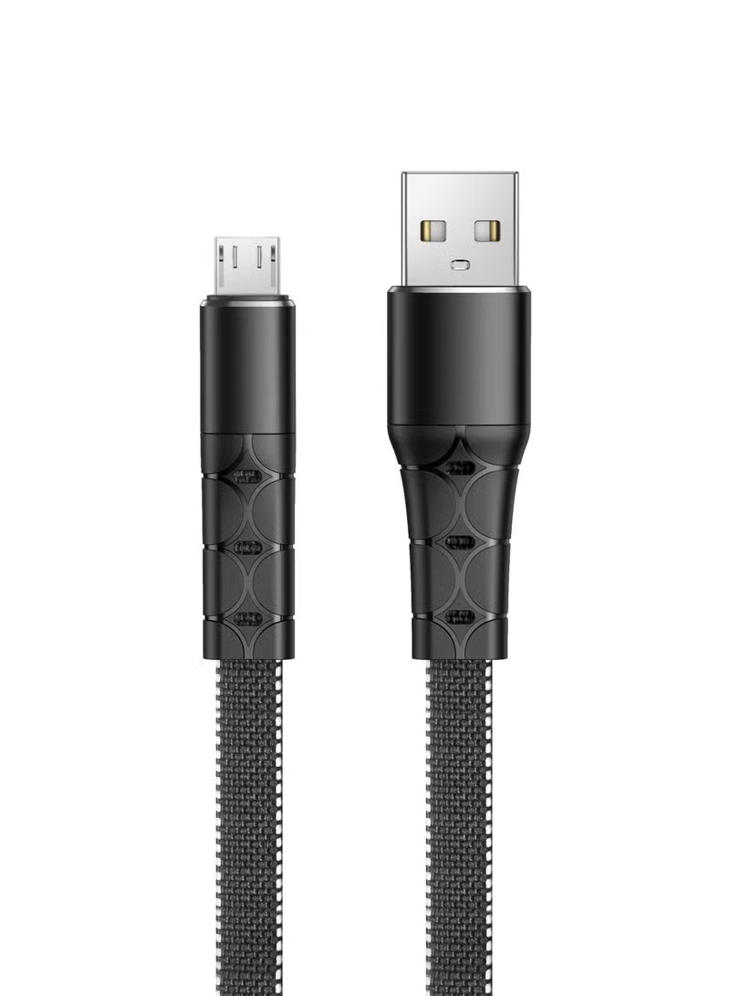 2.5A Fast Charging 2 Meter Data Cable For Micro USB