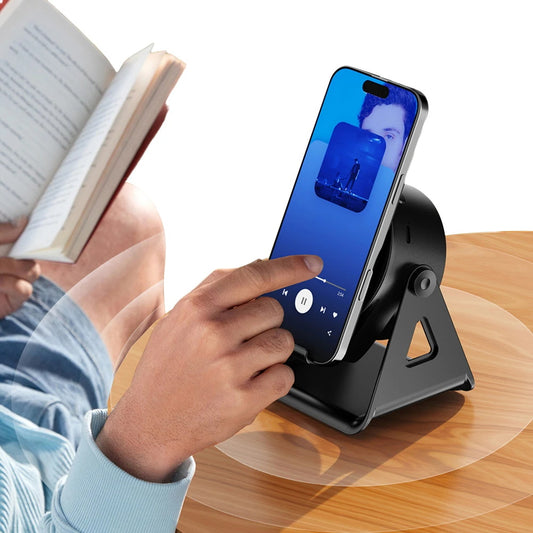 Induction Speaker Phone Holder Multi-functional Wireless Induction Audio Playback