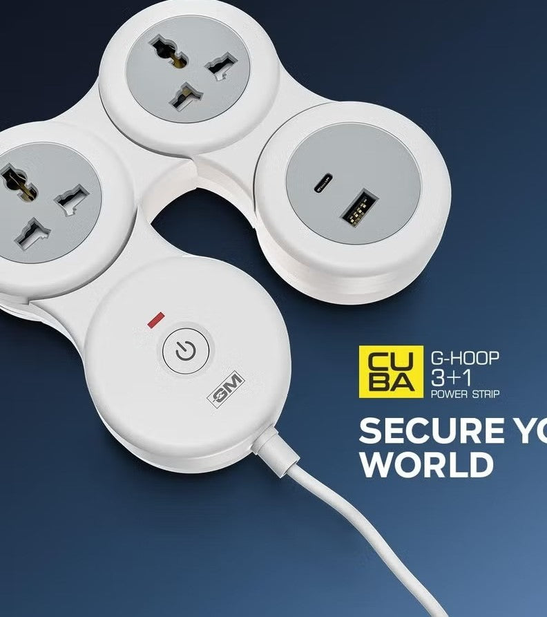 GM 2+1 G-Hoop Spike Guard with C Type USB-Master Switch, Indicator