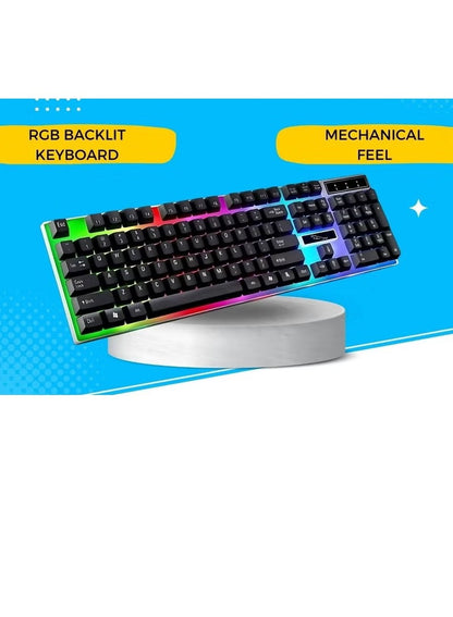 4 in 1 Gaming Combo with Gaming Headphone Mouse Pad Keyboard